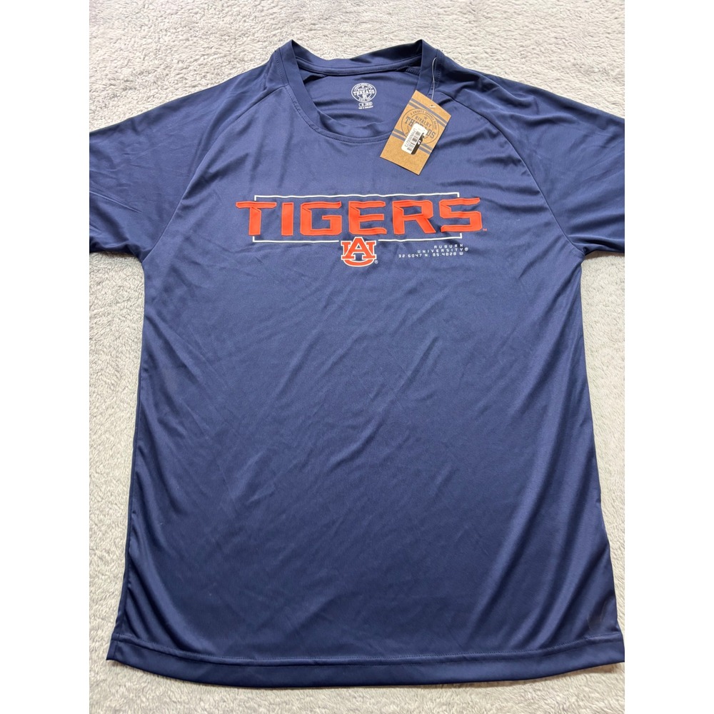 Auburn Tigers‎ Rivalry Threads Navy Blue Performance Graphic T-Shirt Mens Medium